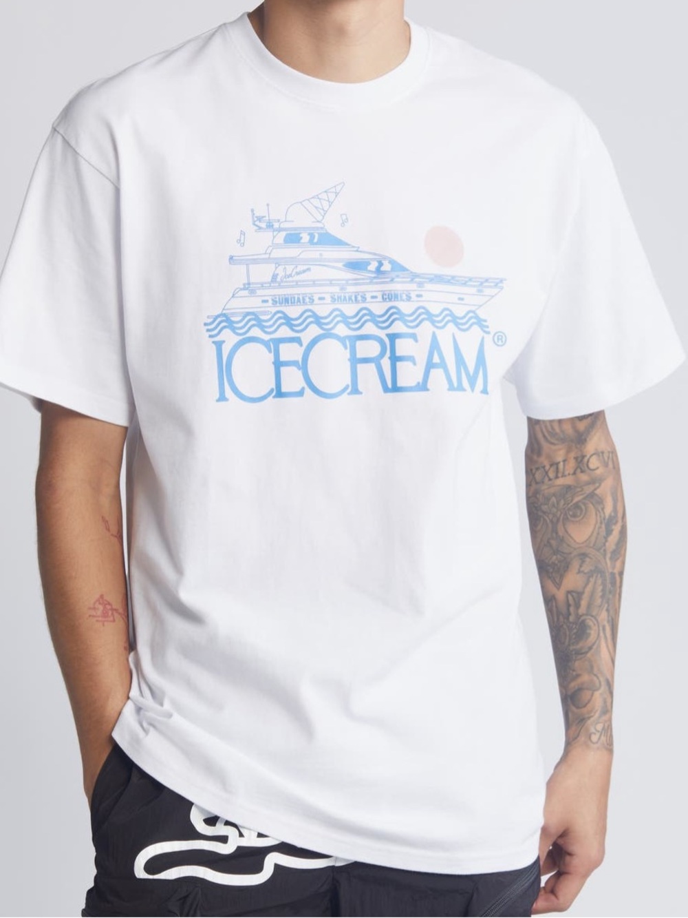 Yacht Cotton graphic tshirt
